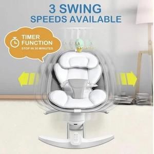 Baby Swing Infants 3 Speed Preset Lullabies Remote Control Adjustable Position